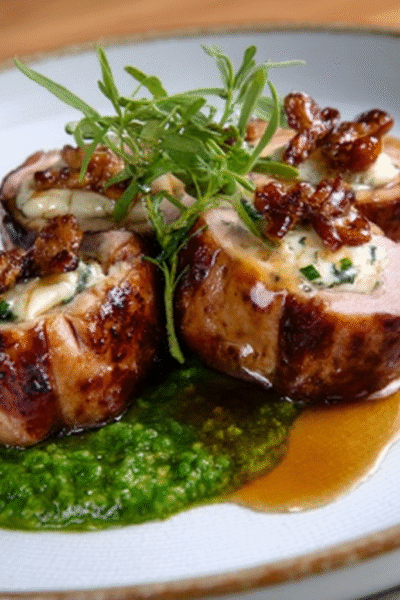 Rabbit Loin with Creamy Tallow Reduction