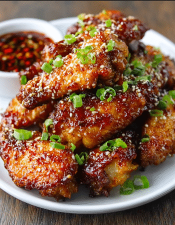 Sugar-Free Spicy Korean Air Fryer Wings – Keto Approved