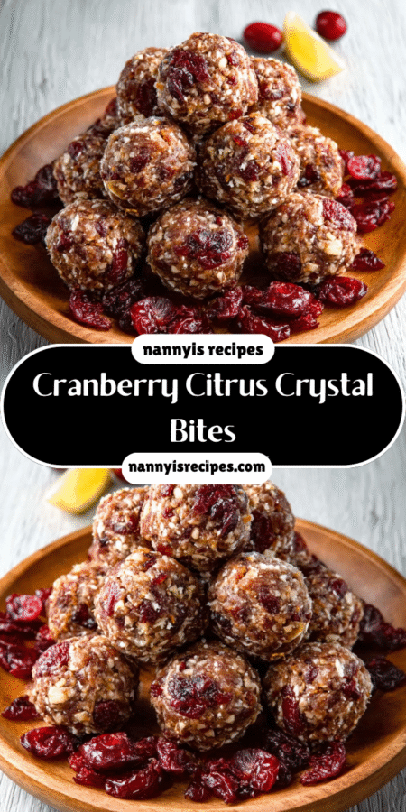 Cranberry Citrus Crystal Bites: A Sweet Treat Recipe! 7 12