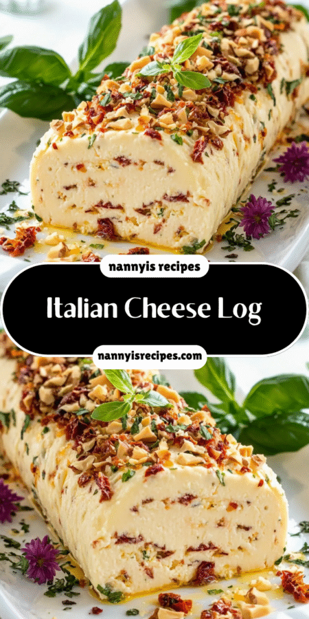 Italian Cheese Log: Discover an Easy Recipe Treat! 7 13 2