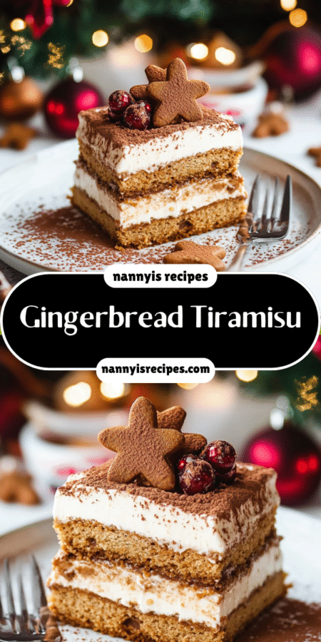 Gingerbread Tiramisu: A Festive Dessert Delight! 7 13 3