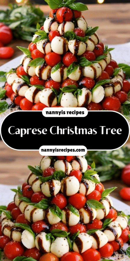 Caprese Christmas Tree: Create a Stunning Holiday Appetizer 7 14 2