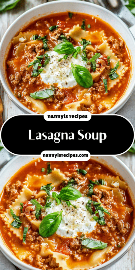 Lasagna Soup: Discover This Cozy, Flavorful Recipe! 7 15 8