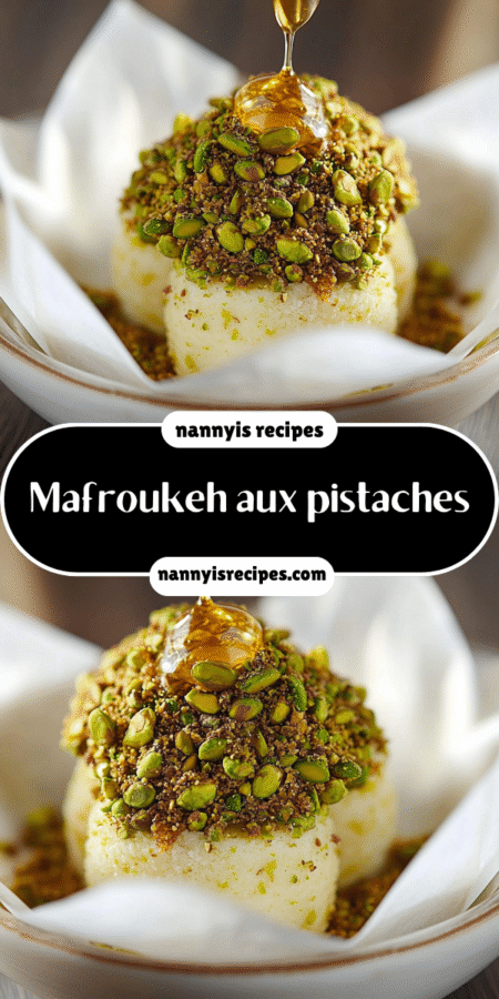 Mafroukeh aux pistaches: A Delicious Dessert Recipe! 7 15 9