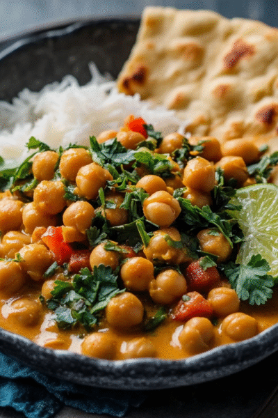 15-Minute Chickpea Curry