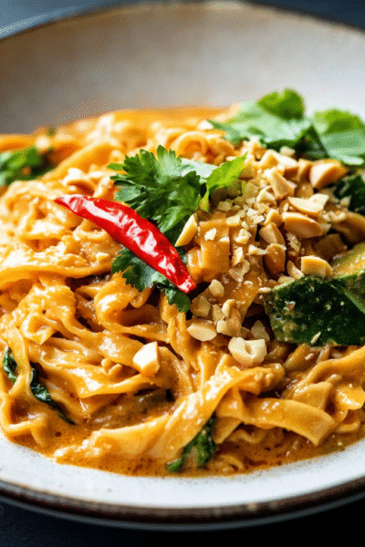 15-Minute Red Curry Noodles