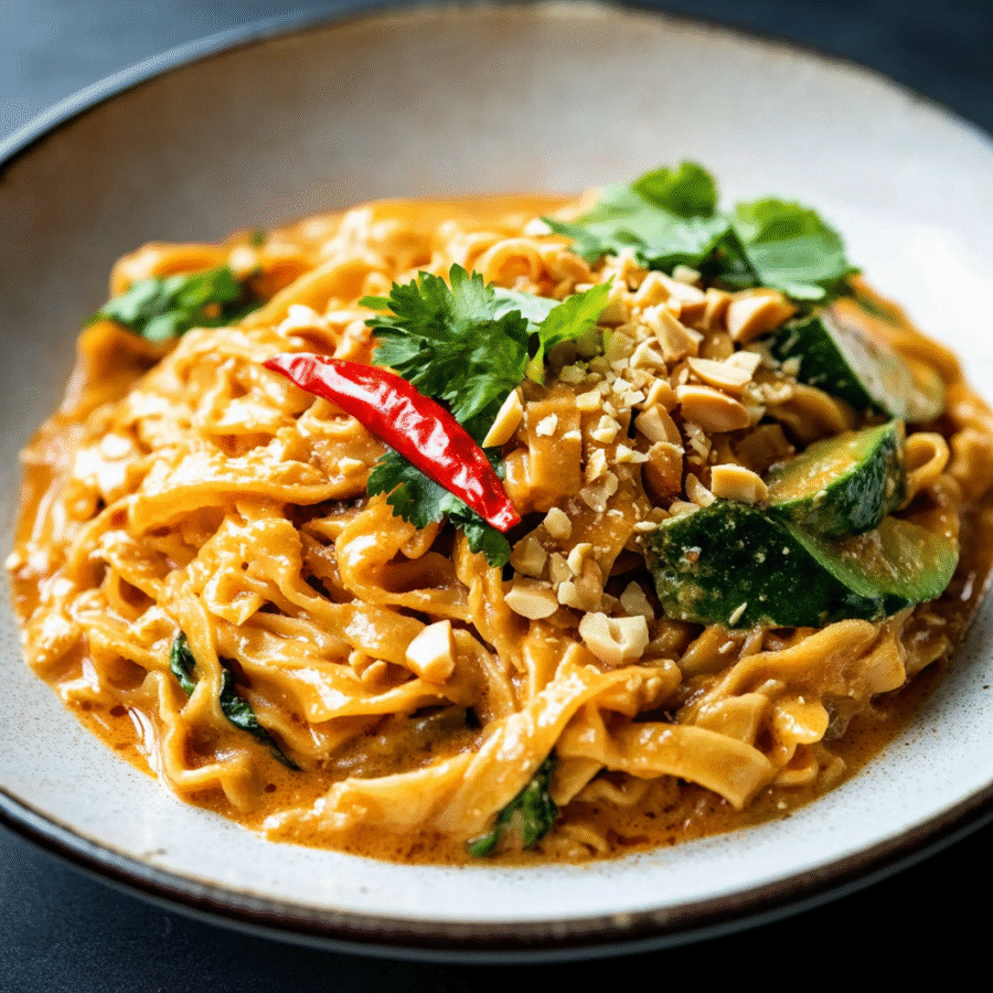 15-Minute Red Curry Noodles