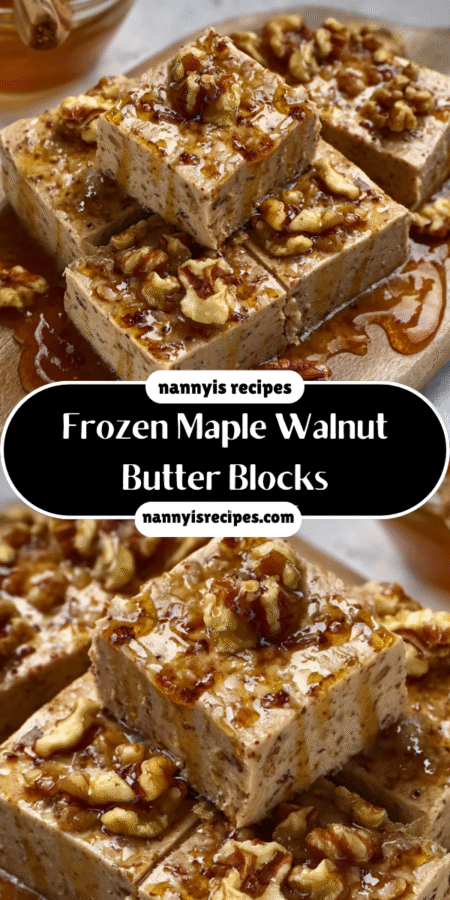 Frozen Maple Walnut Butter Blocks: A Creamy Delight! 7 16