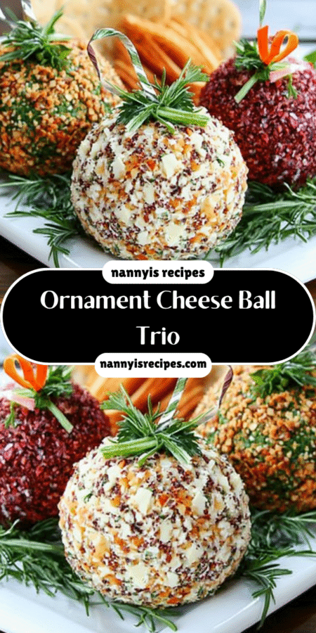 Ornament Cheese Ball Trio: Discover This Festive Delight! 7 20 2