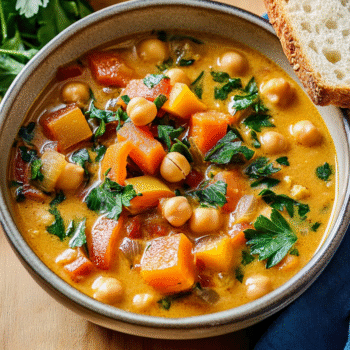 20-Minute Simple Chickpea Soup