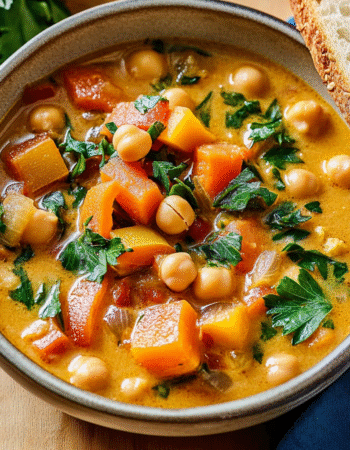 20-Minute Simple Chickpea Soup