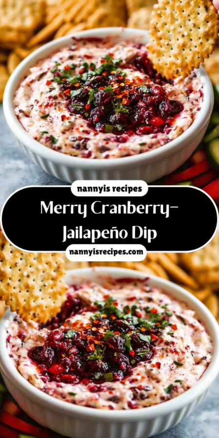 Merry Cranberry–Jalapeño Dip: A Festive Must-Try Recipe! 7 22 2