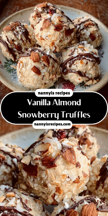 Vanilla Almond Snowberry Truffles: Make Delicious Treats! 7 23