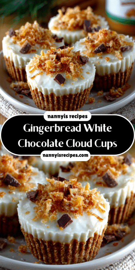 Gingerbread White Chocolate Cloud Cups: Deliciously Easy Recipe! 7 25
