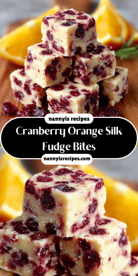 Cranberry Orange Silk Fudge Bites: A Delicious Treat! 7 26