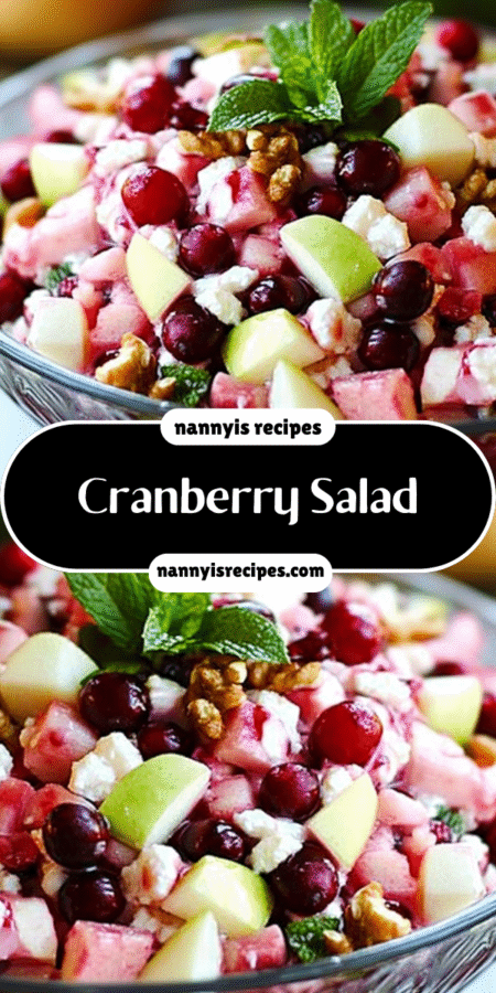 Cranberry Salad: Discover This Deliciously Easy Recipe! 7 44