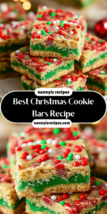Best Christmas Cookie Bars Recipe: Discover Your New Favorite! 7 5 2