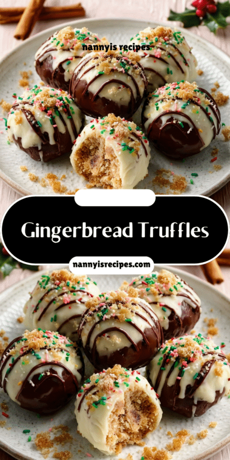 Gingerbread Truffles: Delight in This Easy Recipe! 7 6 1
