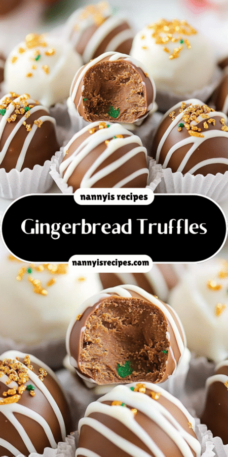 Gingerbread Truffles: Discover the Perfect Holiday Treat! 7 6 3