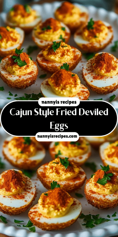 Cajun Style Fried Deviled Eggs: A Crispy Delight Today! 7 7 10