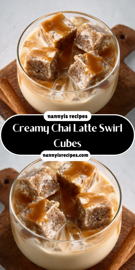 Creamy Chai Latte Swirl Cubes for an Irresistible Treat! 7 9
