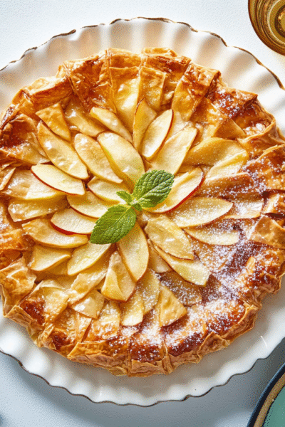 Apple Pie Fillo Cake