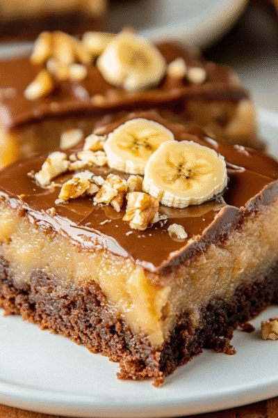 Banana Bread Brownies