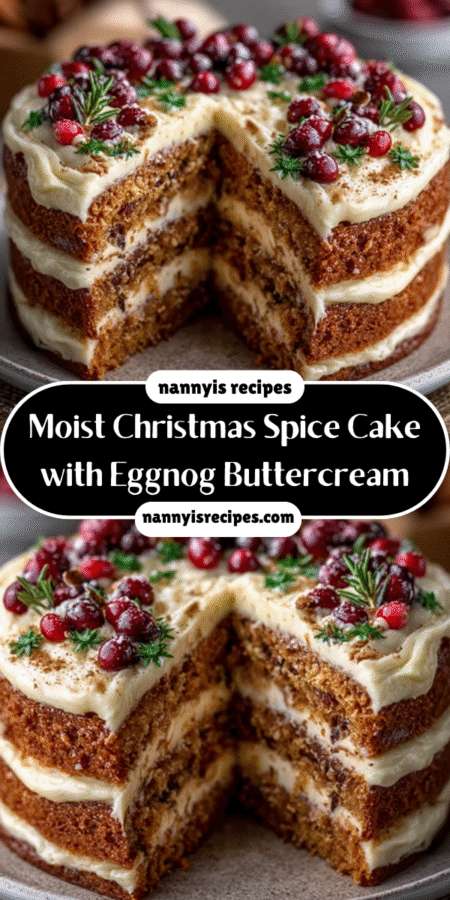 Moist Christmas Spice Cake with Eggnog Buttercream Awaits! 7 Bloc 1 usa29canva after