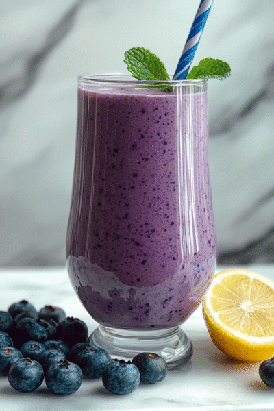 Blueberry Protein Shake