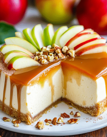 Caramel Apple Cheesecake