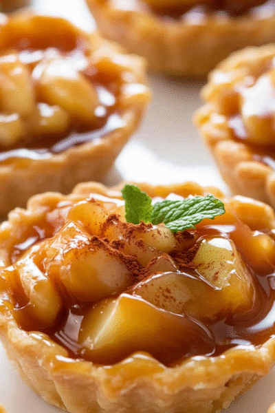 Caramel Apple Tartlets