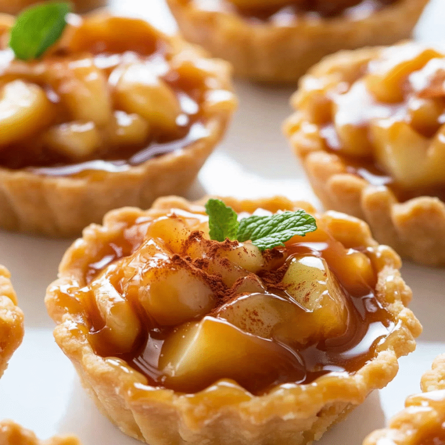 Caramel Apple Tartlets