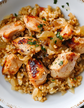 Chicken, Bulgur and Sauerkraut