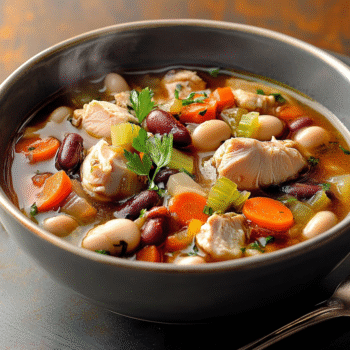 Chicken Cassoulet Soup