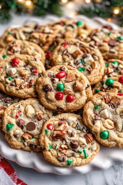 Christmas Kitchen Sink Cookies