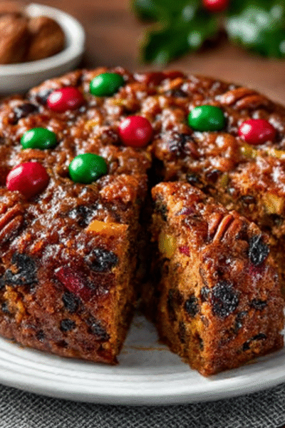 Classic Christmas Fruitcake Recipe