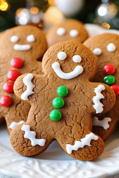 Classic Gingerbread Men Cookies
