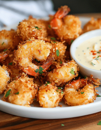 Coconut Shrimp with Creamy Mayo Sauce
