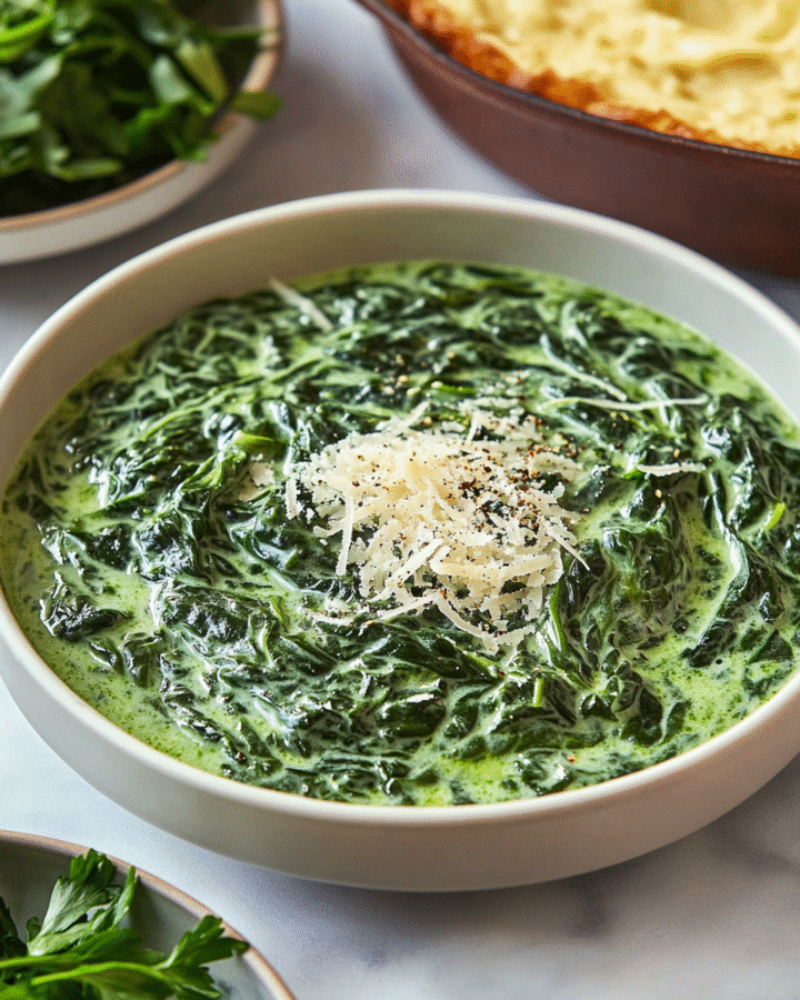 Creamed Spinach: A Deliciously Creamy Side Dish Recipe 6 Creamed Spinach