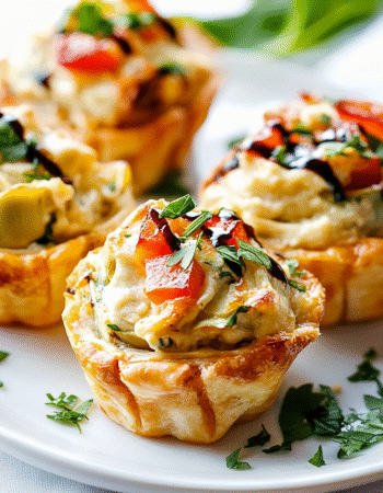 Creamy Artichoke Dip Bites