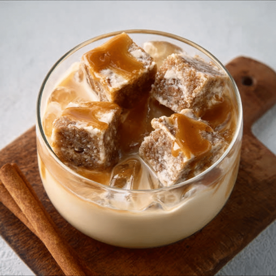 Creamy Chai Latte Swirl Cubes for an Irresistible Treat! 6 Creamy Chai Latte Swirl Cubes