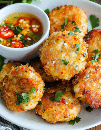 Crispy Chinese Shrimp Cakes