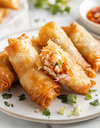 Crispy Seafood Egg Rolls