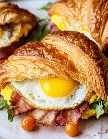 Croissant Breakfast Sandwich
