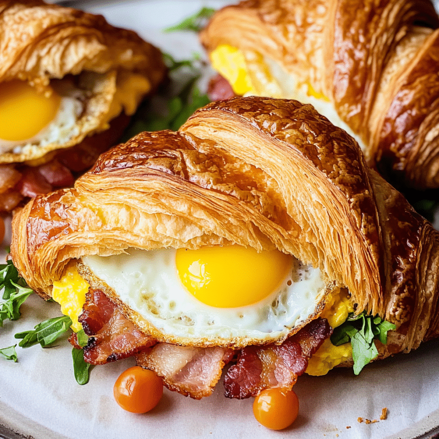 Croissant Breakfast Sandwich