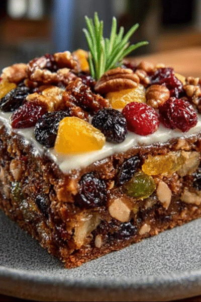 Delightful Christmas Fruit Cake