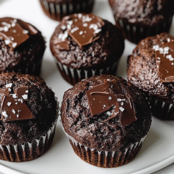 Double Chocolate Rye Muffins