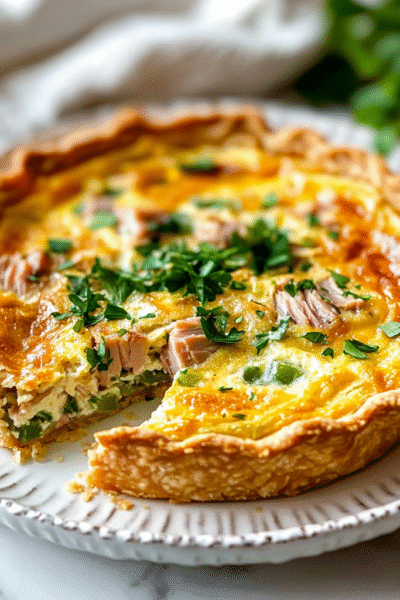 Easy Tuna Breakfast Quiche