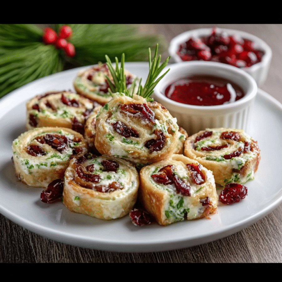 Festive Christmas Cranberry Roll Ups: A Delightful Treat! 6 Festive Christmas Cranberry Roll Ups