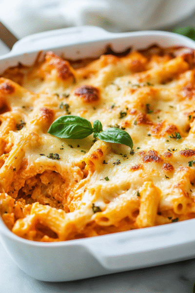 Five-Cheese Ziti al Forno